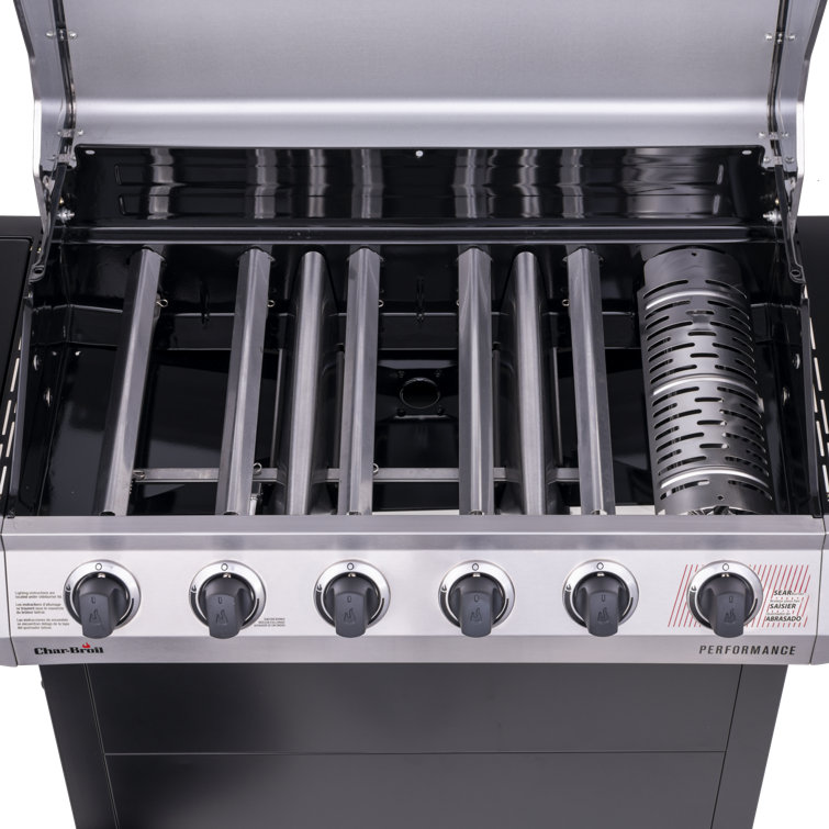 CharBroil Char Broil Performance Series Free Standing 6 Burner Gas